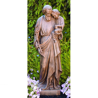 Saint Joseph And Child Life-size 54.5" H