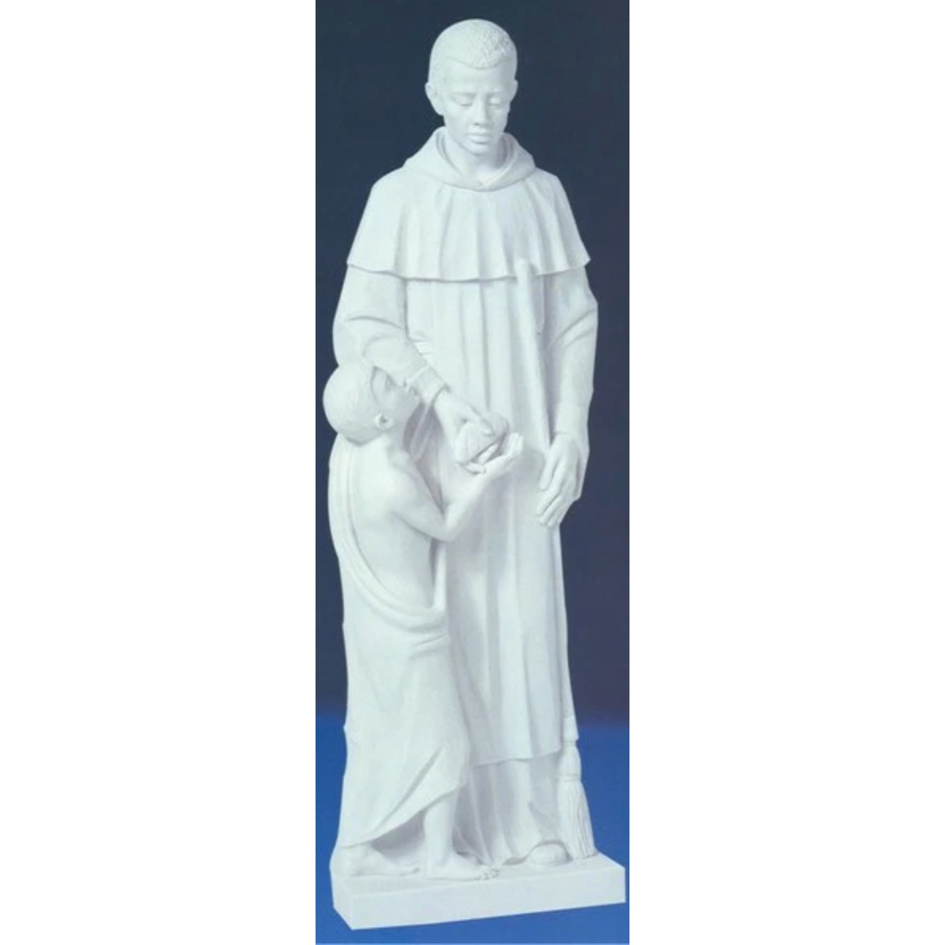 Saint Martin Large Marble Wall Plaque Made in Italy Religious Decor