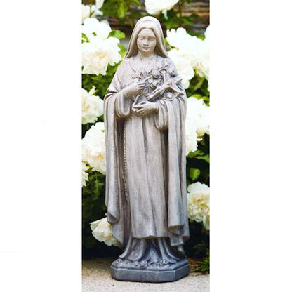Saint Therese - Theresa Garden Statue 16.75" High