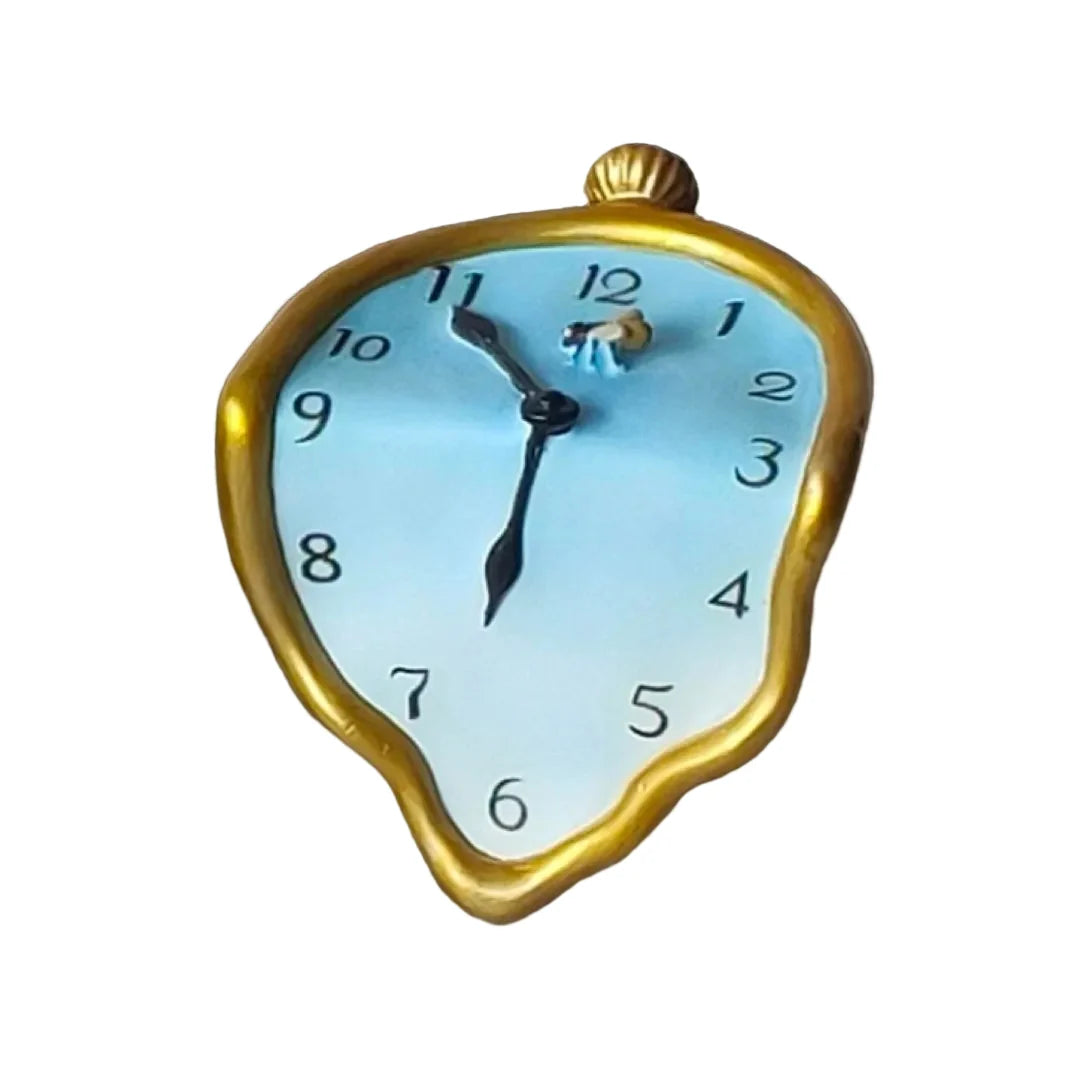 Salvador Dalí Melting Clock Persistence of Memory Figurine