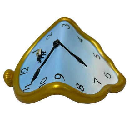 Salvador Dalí melting clock Persistence of Memory figurine sculpture