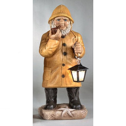Sea Captain With Lantern Garden Statue 36" High