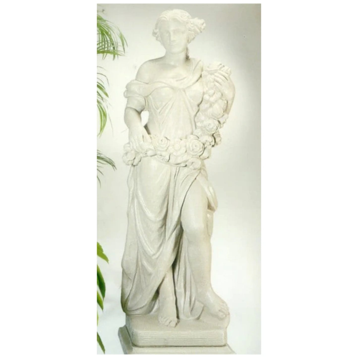 European estate style Spring Goddess garden statue
