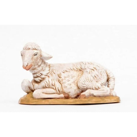 lamb sheep nativities Sculptures churches statues brown Fontanini