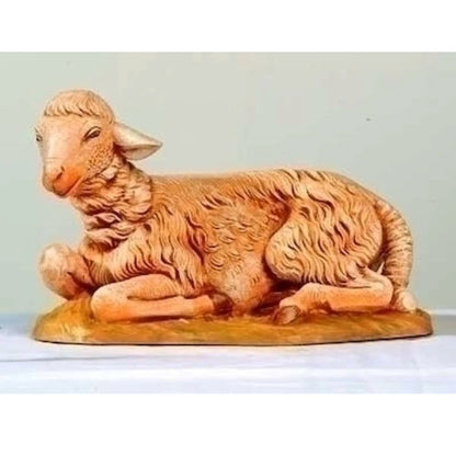 lamb sheep nativities Sculptures churches statues brown Fontanini