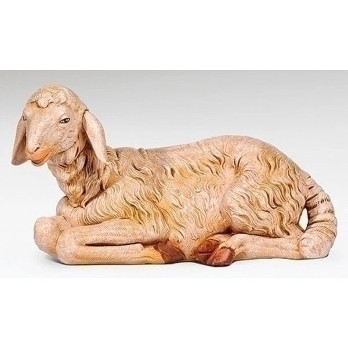 Seated Sheep For A 27" High Nativity Set