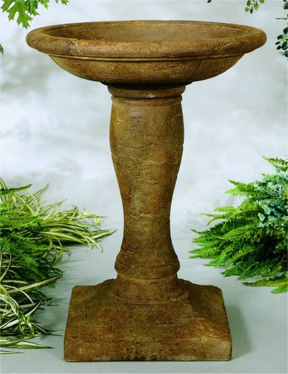 Shop our Birdbaths made in America stone Europa pool cement by Henri