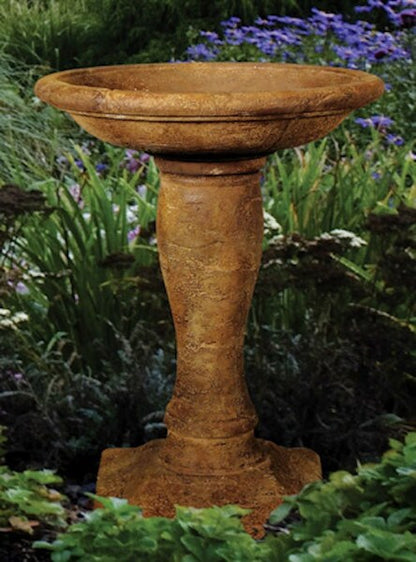 Shop our Birdbaths made in America stone Europa retro cement by Henri