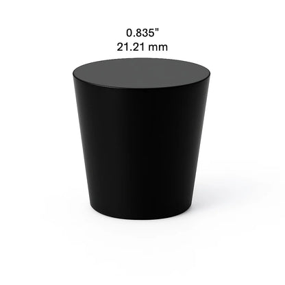 Massarelli no-hole rubber plug for fountain or birdbath drain