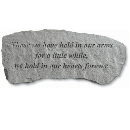 Memorial Garden Bench - Those We Have Held...