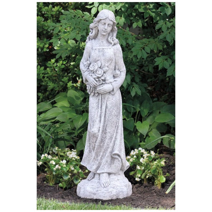 Springtime Flower Girl Memorial Sculpture