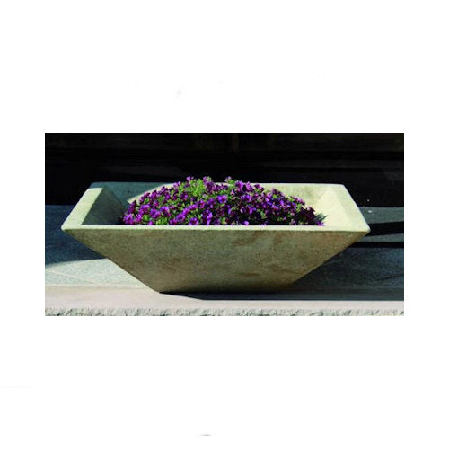 Square Low Bowl Planter 36"