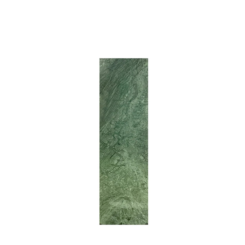 Green marble pedestal base for sculpture or art display