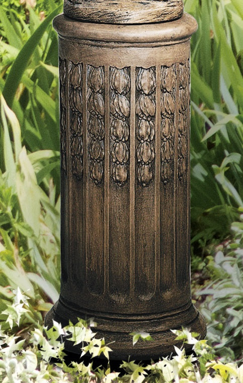 Elevate your favorite sculpture, planter, or decorative accent with this beautifully detailed classical garden pedestal