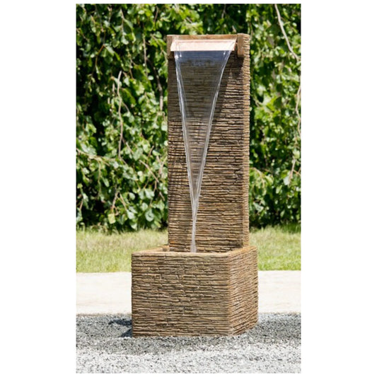 Terrain Wall Fountain with Light