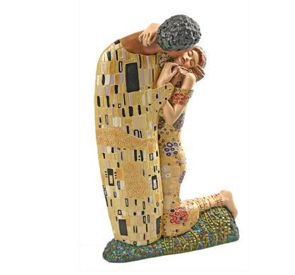 The Kiss Statue by Gustav Klimt Romantic Art Sculpture Large