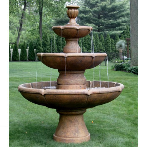 Three Tier Charlotte Fountain 95" High