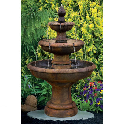 Three Tier Picasso Fountain 50.25" High