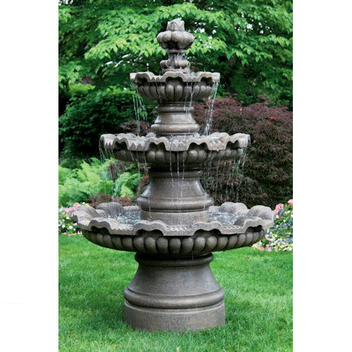 Three Tier Renault Fountain 71.5" High