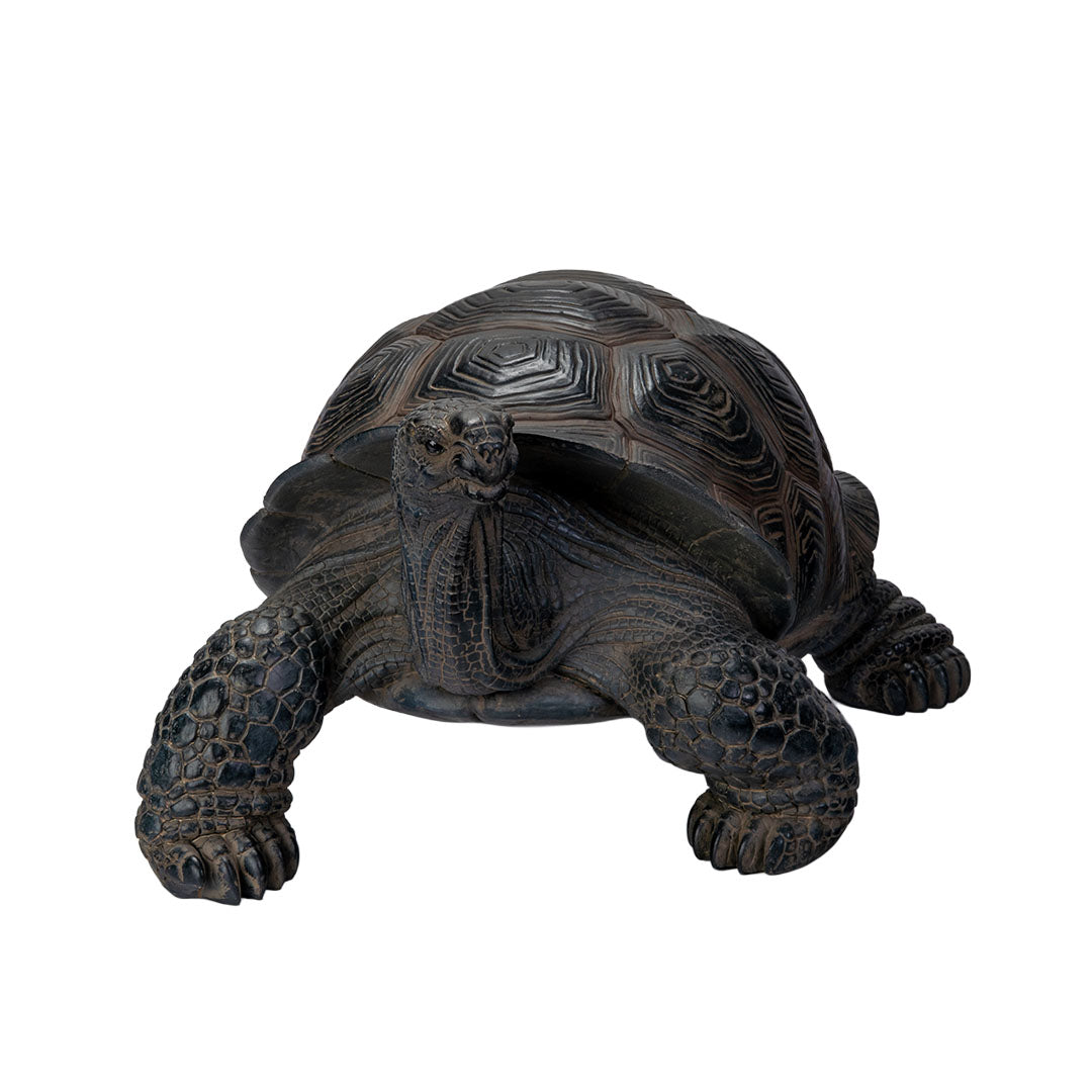 Life like tortoise sculpture outdoor display large scale statue
