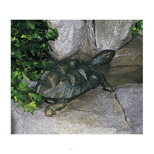 Turtle Medium Piped Water Feature Piped Statue