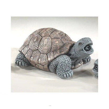 Turtle Plumed Water Feature Statue Traditionally Colored