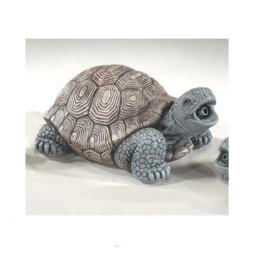 Turtle Plumed Water Feature Statue Traditionally Colored