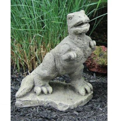 Tyrannosaurs T- Rex Dinosaur Garden Statue Cement Heavy Yard Sculpture