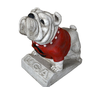 Show Georgia Bulldogs pride with this USA-made UGA Bulldog mascot statue