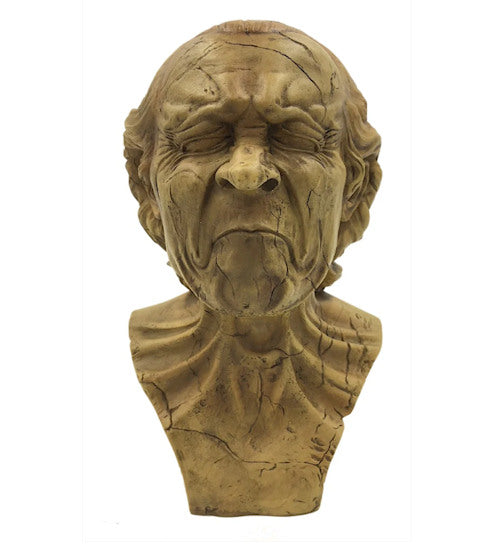 Vexed Man Caricature Study by Messerschmidt Statue Back Head View