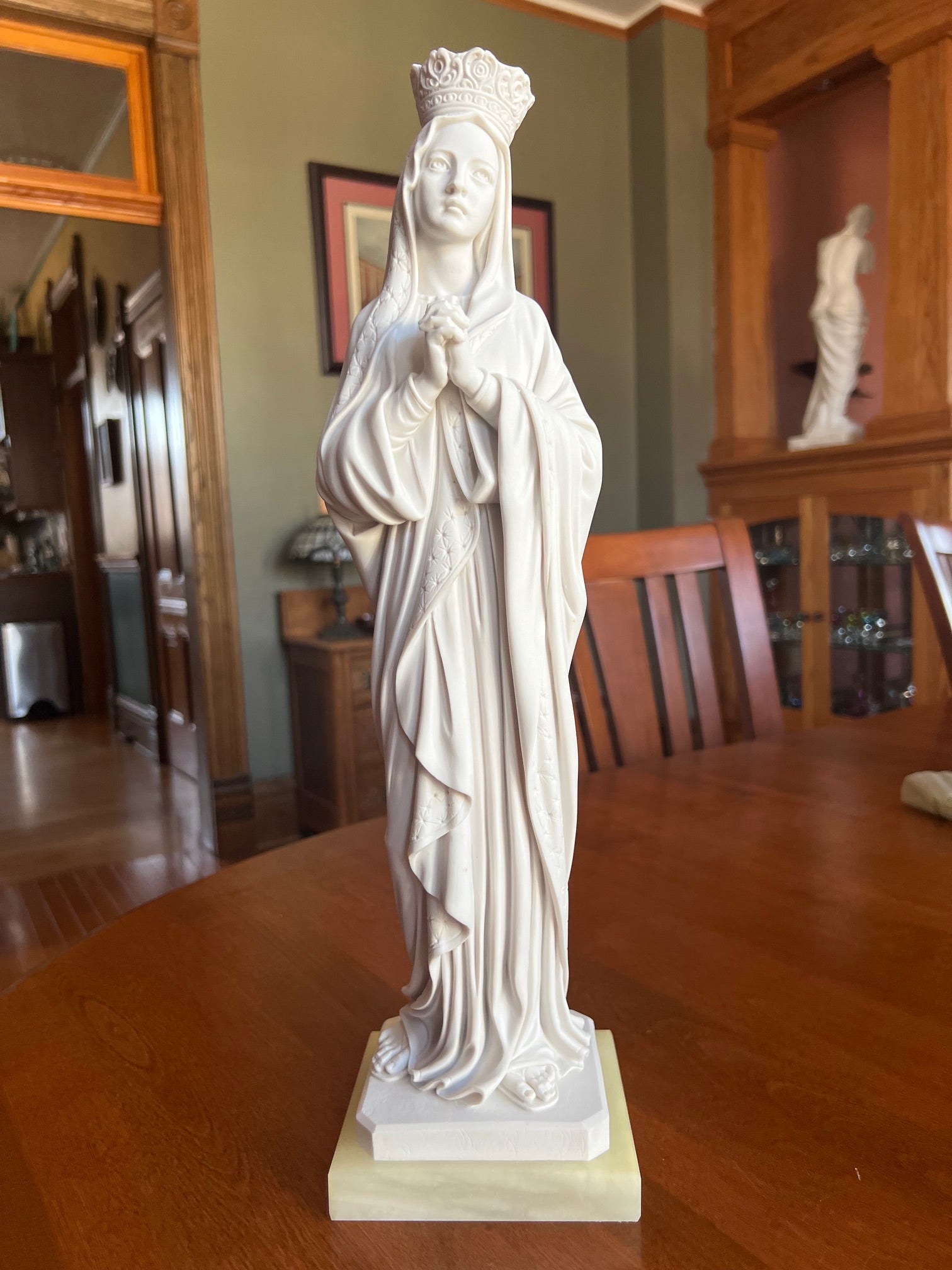 Italian Virgin Mary Statue — Hand Finished Egregia Workshop