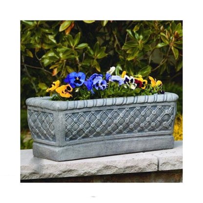 Weaved Box Rectangle Garden Planter