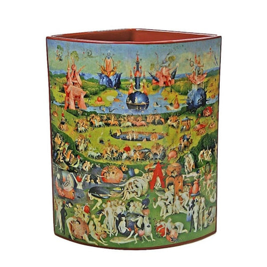 Garden of Earthly Delights Vase by Bosch Ceramic famous religious triptych painting