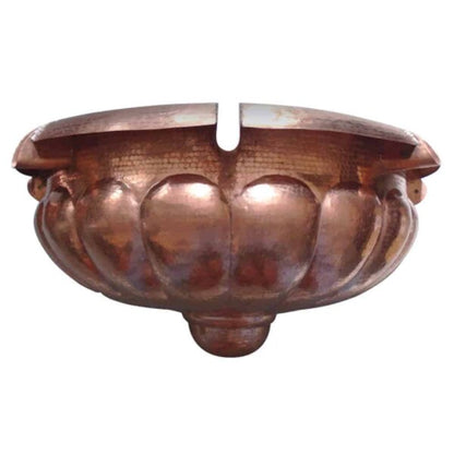 Classico Bowl â€“ 32â€³ scuppers and emitters are expertly crafted from solid copper