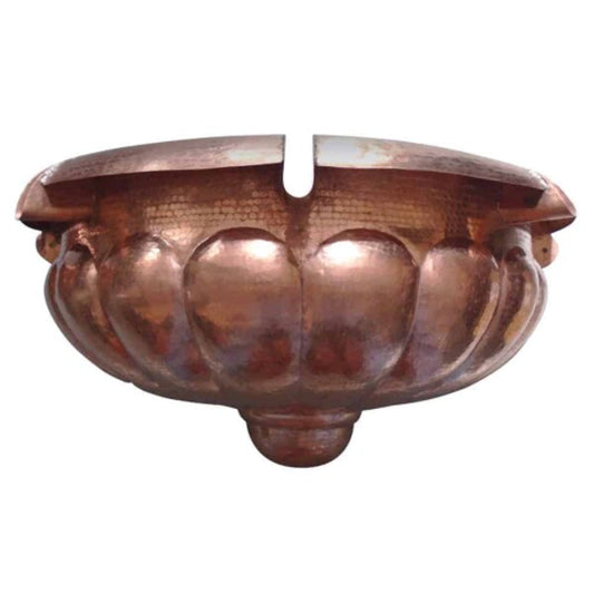 Classico Bowl â€“ 32â€³ scuppers and emitters are expertly crafted from solid copper