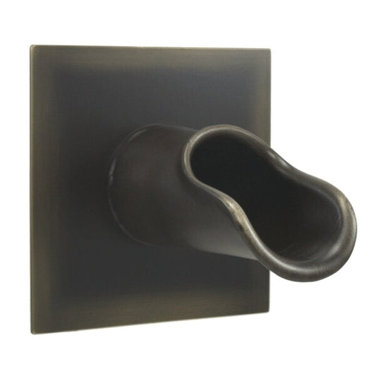 Roman Scupper Square Backplate Faucet Spout Emitter for Fountains