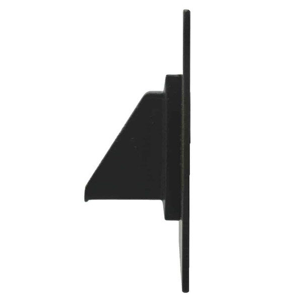 Short Square Scupper Bare Side View of Emitters for fountains brass