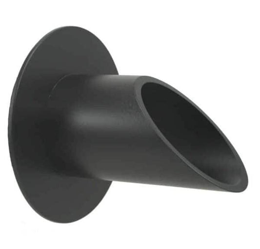 Deco Wall Scupper with Round Backplate – 2.5″ Water Spouts Spillways
