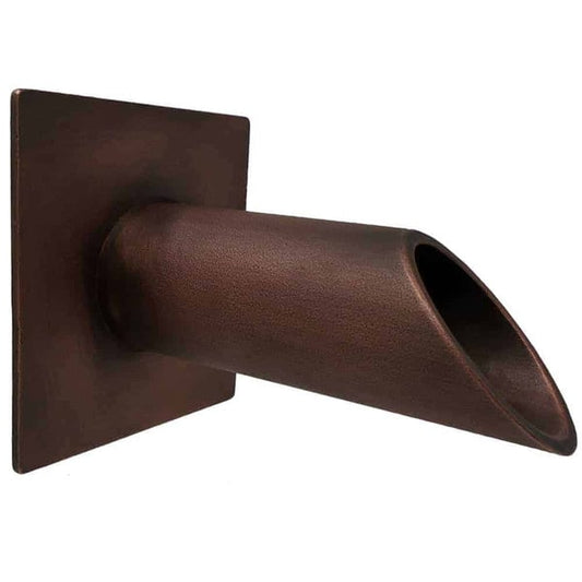Deco Wall Scupper w/Square Backplate – 1.5″