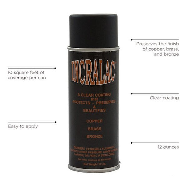 Protects and maintains the finish of copper brass and bronze resin statues