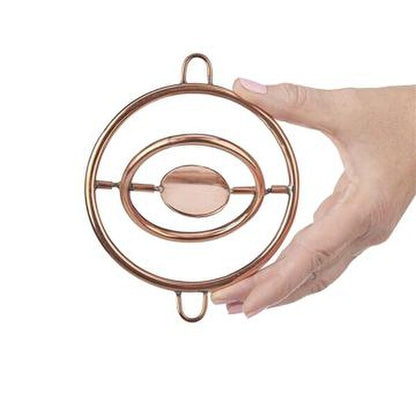 Functional Artwork Stellar Copper Rain Chains Downspout Spinning