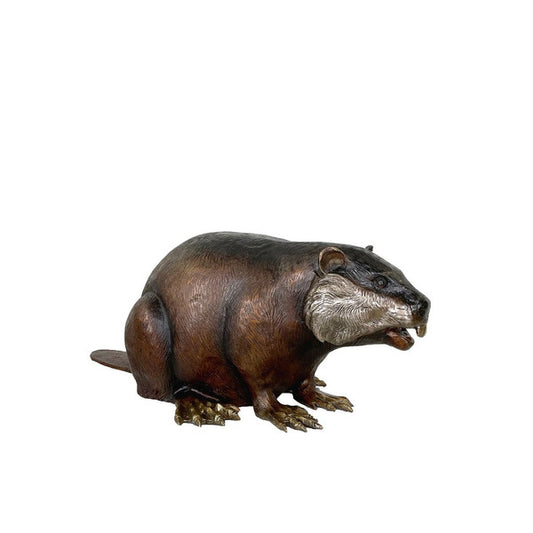 Bronze Beaver Bronze Statue Garden Life Size Sculptures Realistic