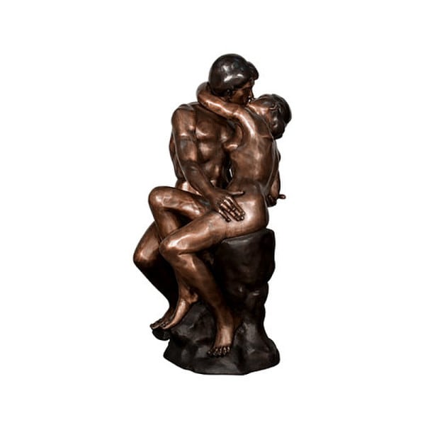 Kiss By Rodin Life Size Bronze Statue Outdoor Garden Huge Sculpture