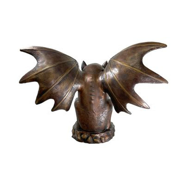 Investing in a pair of bronze gargoyle statues to flank your space Gothic