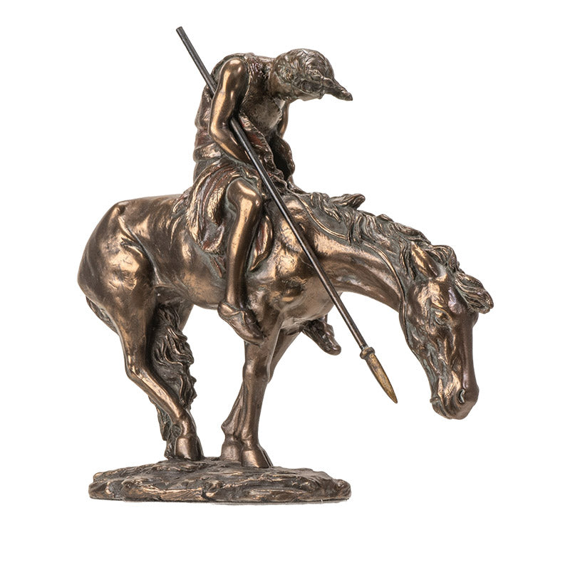 legendary sculpture created by James Earle Fraser End of the Trail Indian statue