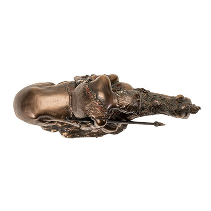 top view of statue historic significance of the legendary sculpture created by James Earle Fraser end of the trail