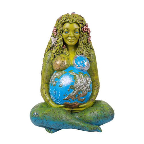 Mother Gaia Earth Statue 24" High