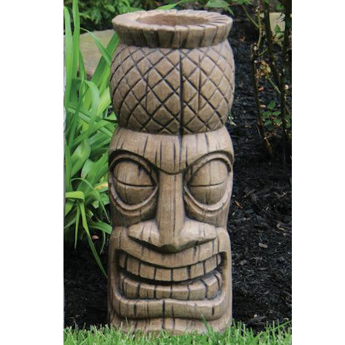 Tiki Island Pineapple Garden Head Statue