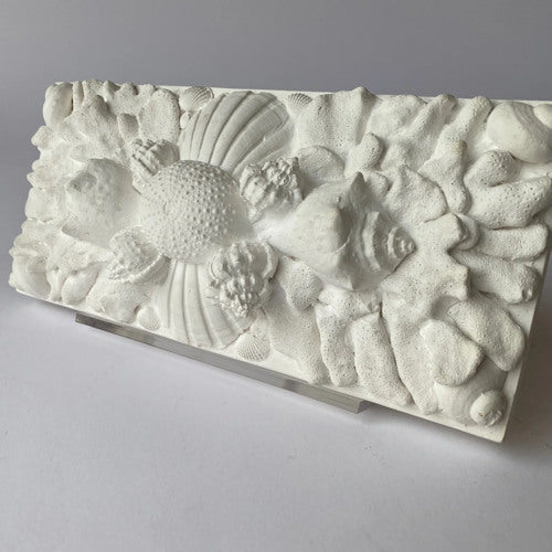 Sailor's Valentine Wall Plaque Sculpture