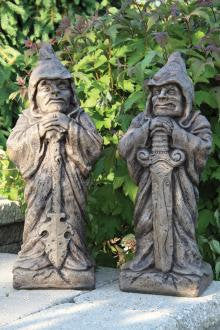 Guardians Sterling Woods Swords Statues Set